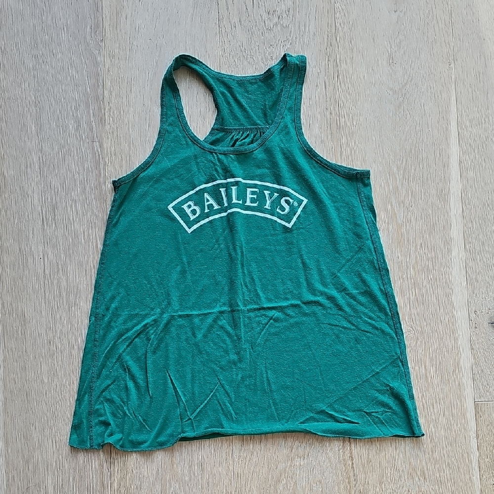 Baileys Green Racerback Tank Top